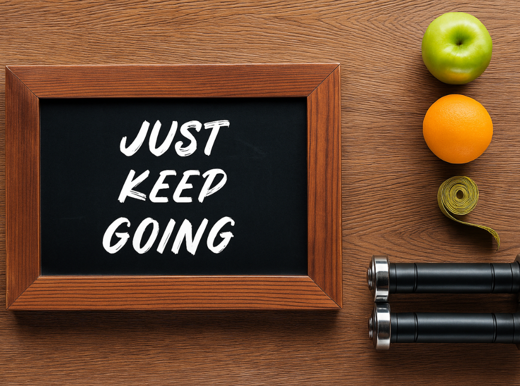 keep going no matter what