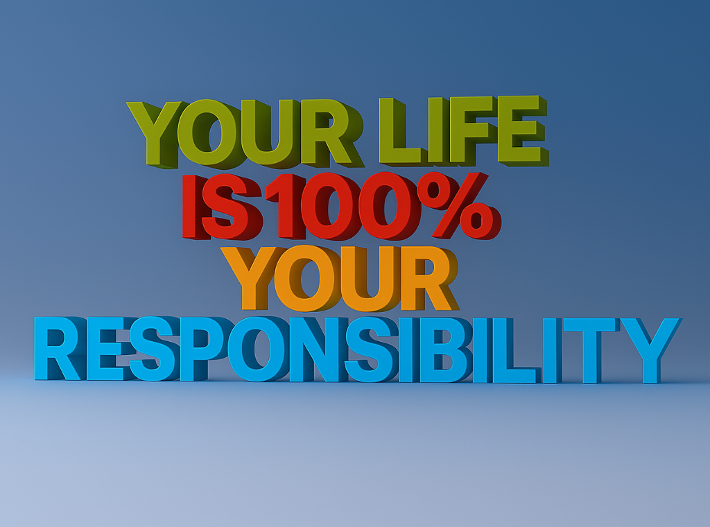 your life is your responsibility