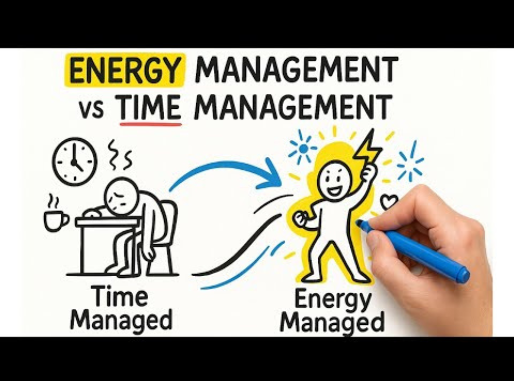 Time management vs Energy management-main