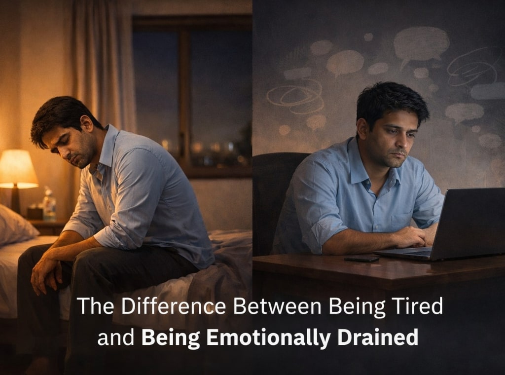 Tired vs emotionally drained main