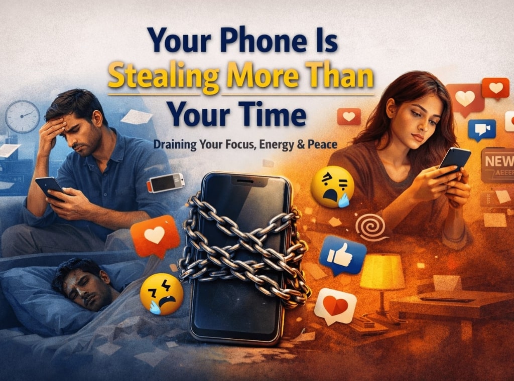 Your phone is draining you main