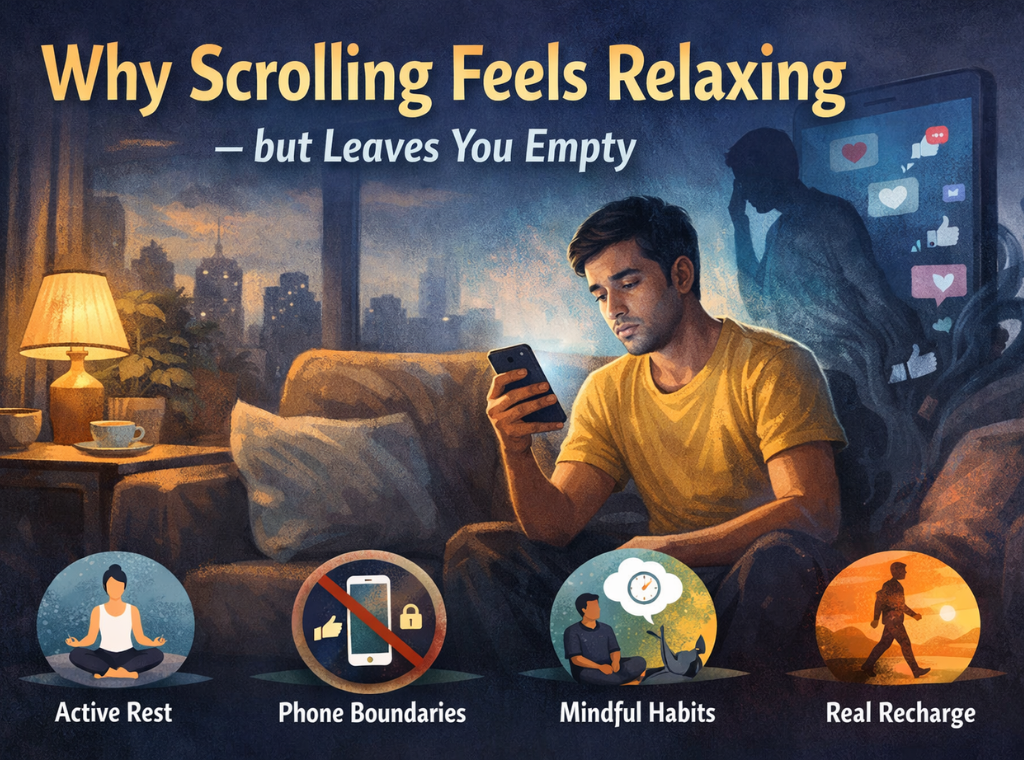 scrolling feels relaxing but leaves you empty main