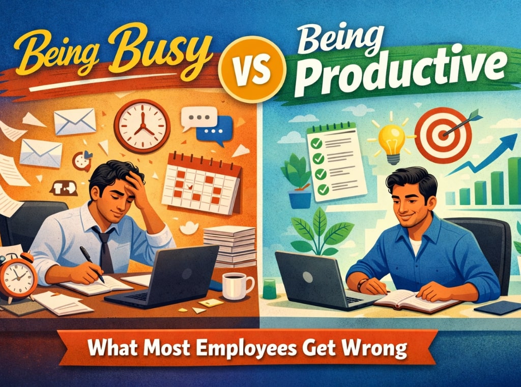 Busy vs productive at work-1