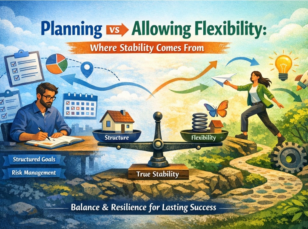Planning vs flexibility for stability main