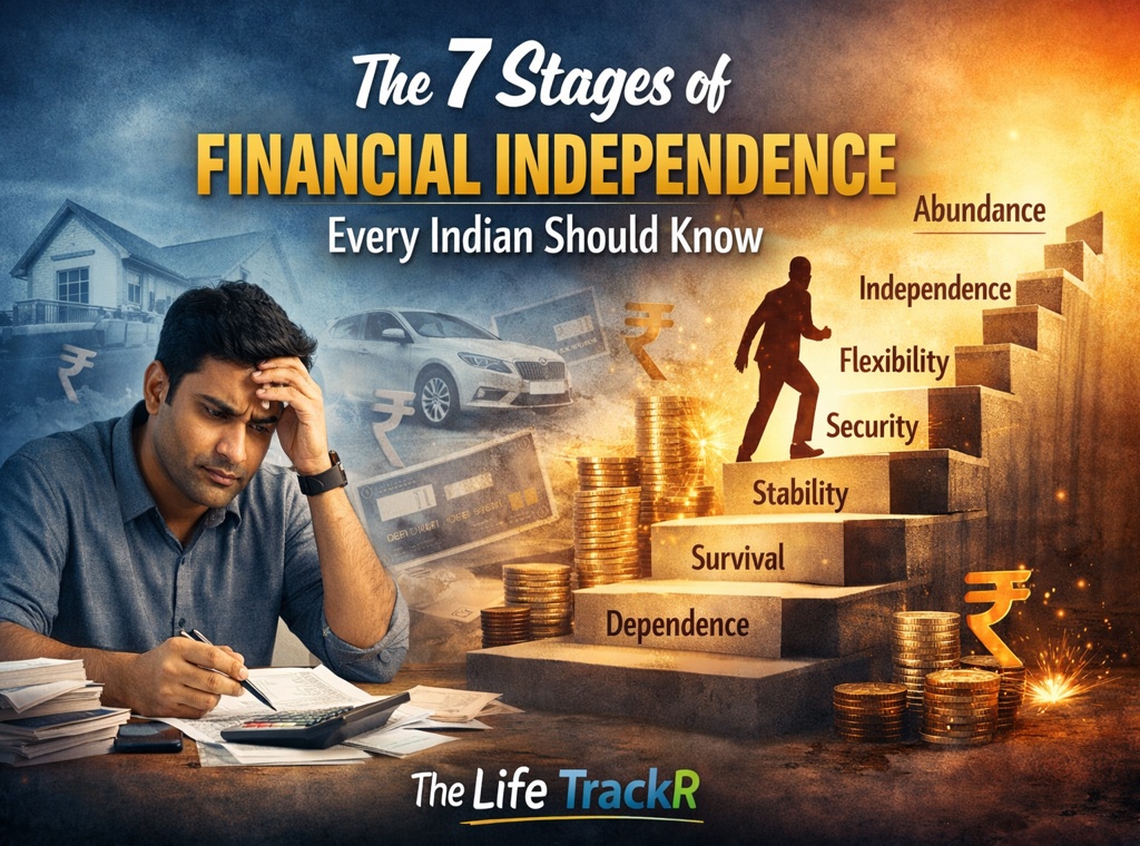 Financial journey to independence stages main