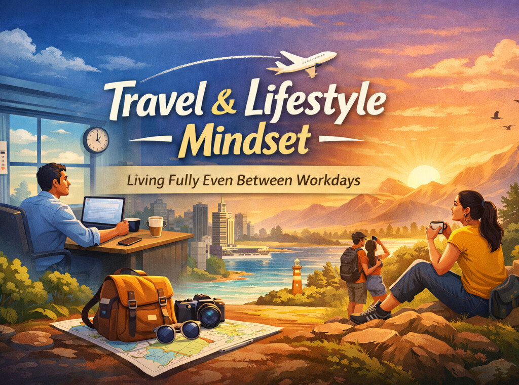 Work and travel balance depicted main