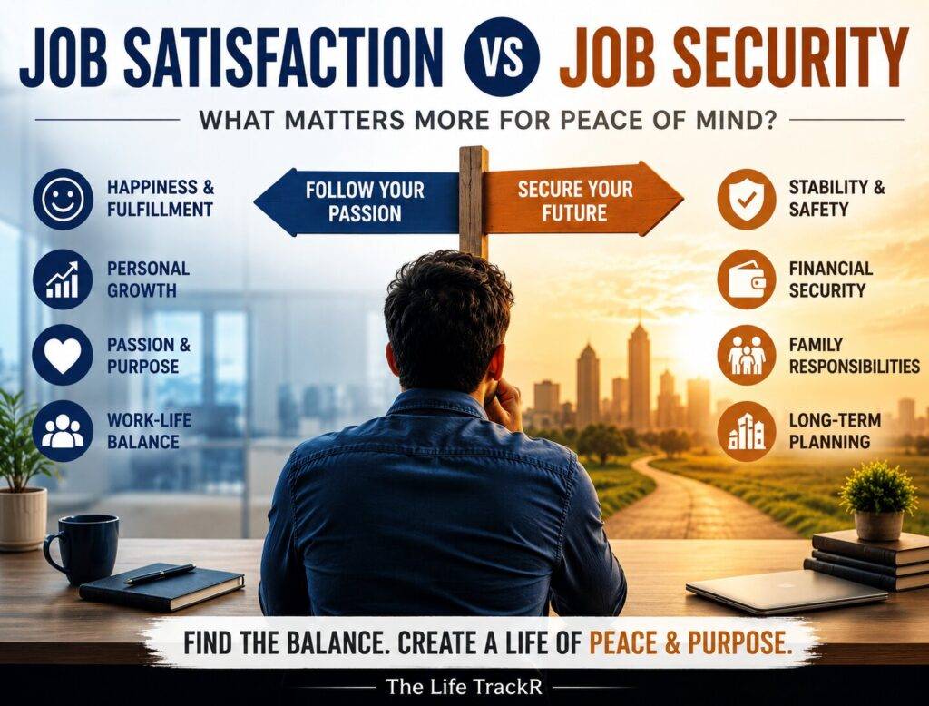 Career crossroads passion vs security main