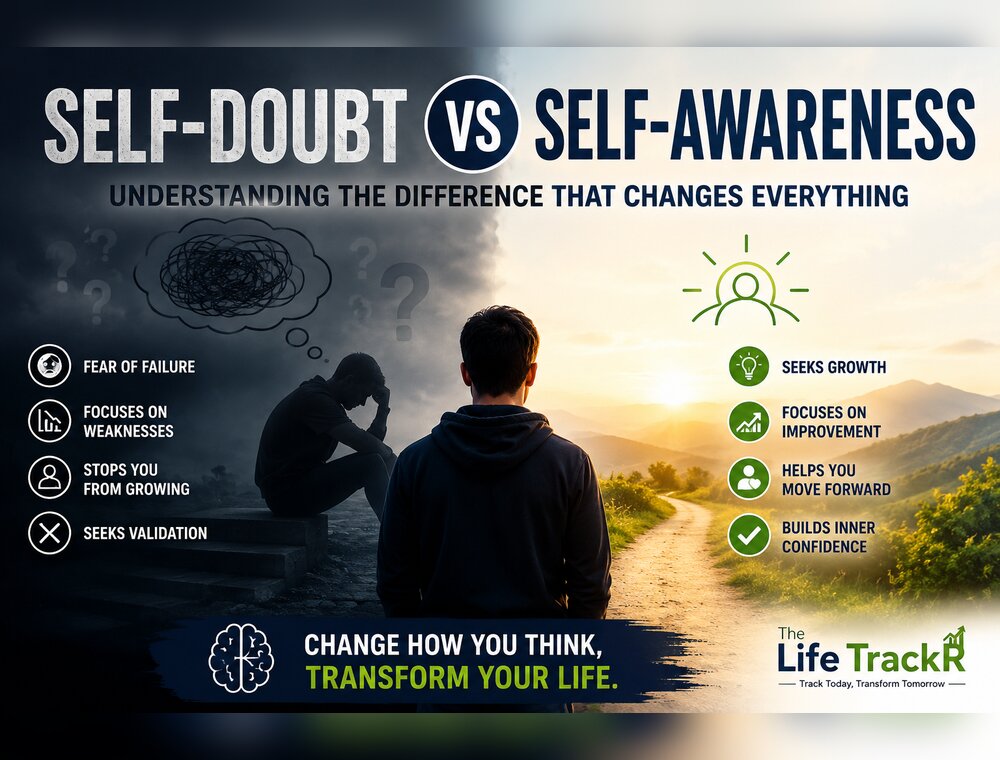 Self-doubt vs self-awareness journey main