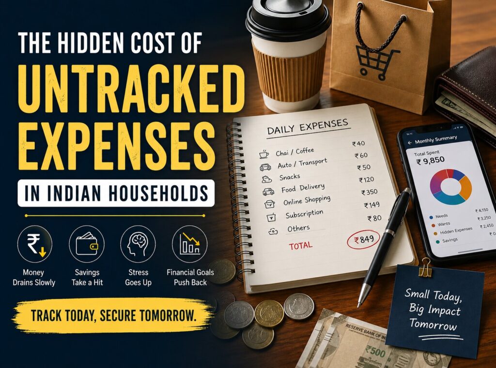Tracking expenses for a secure future main