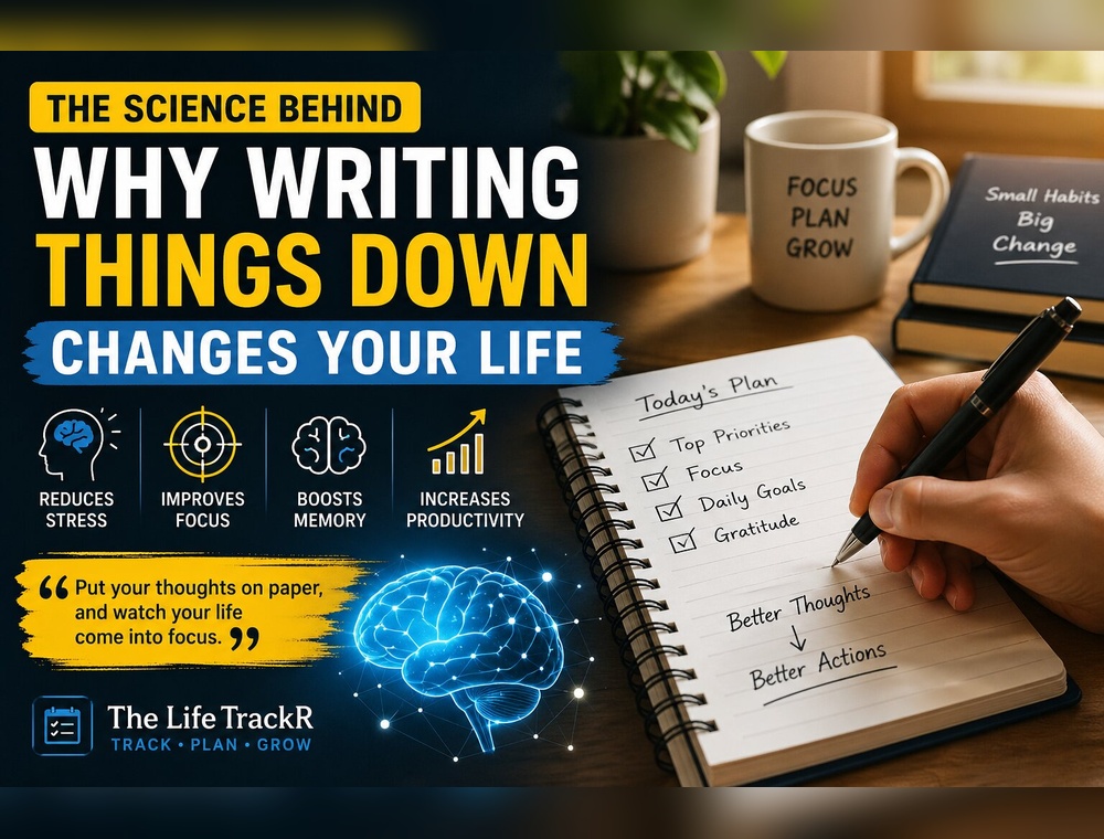 Why writing things down matters main