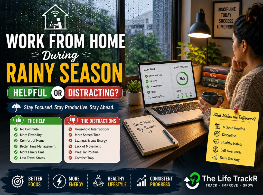 Work from home during rainy season main