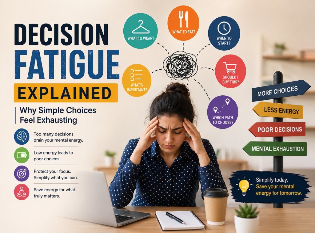 Decision fatigue simplify your choices main