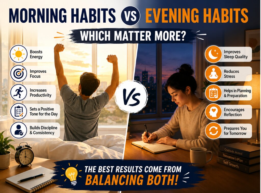Morning vs evening habits which is better main