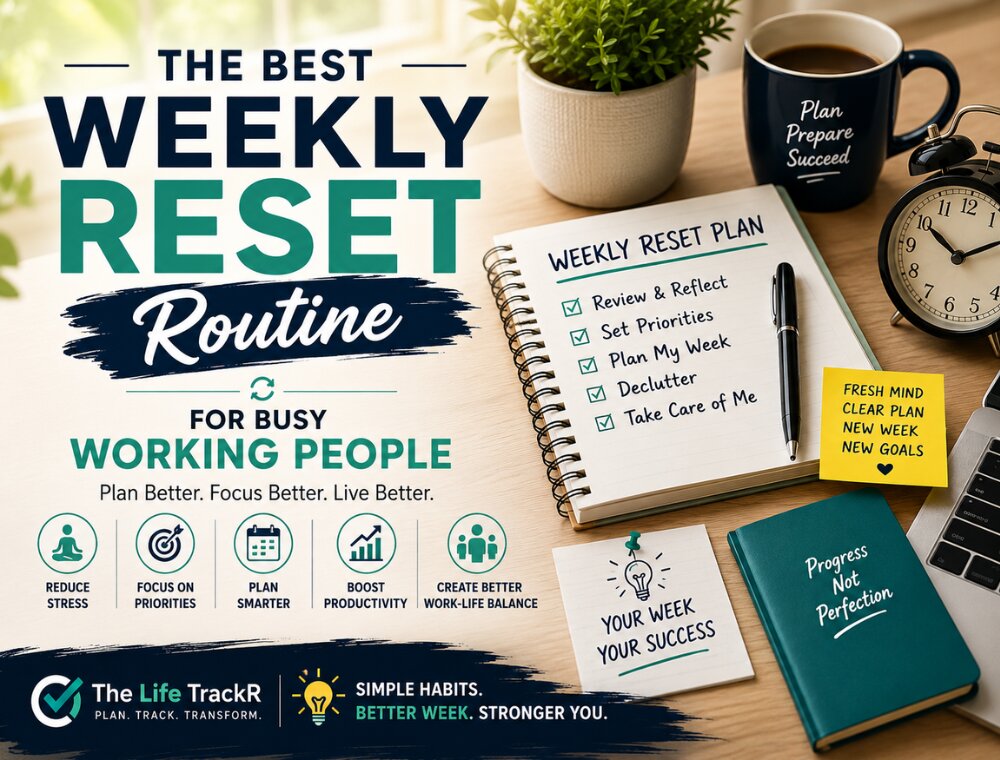 Weekly reset for productivity and success main