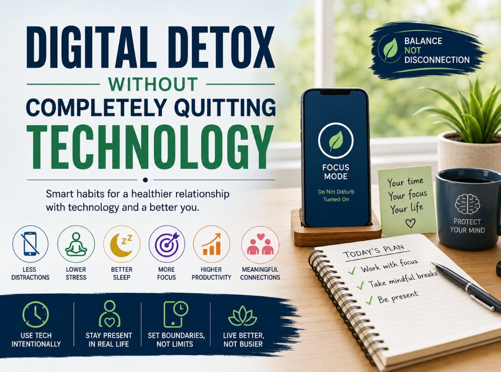 Digital detox for a balanced life main