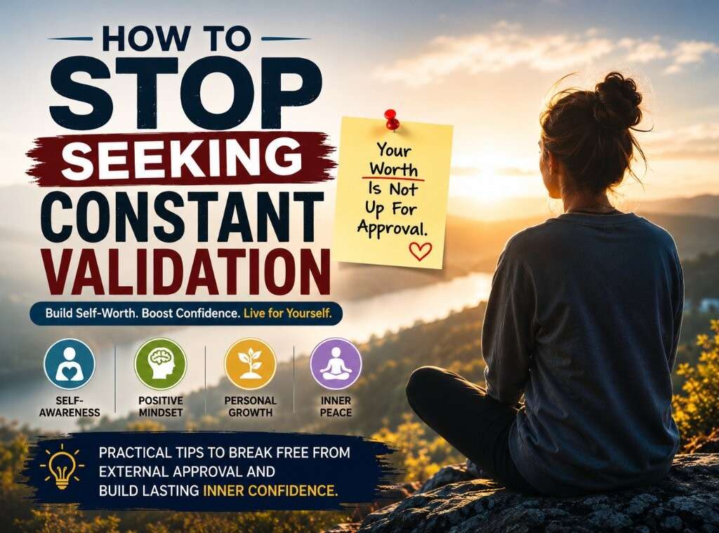 How to stop seeking validation main