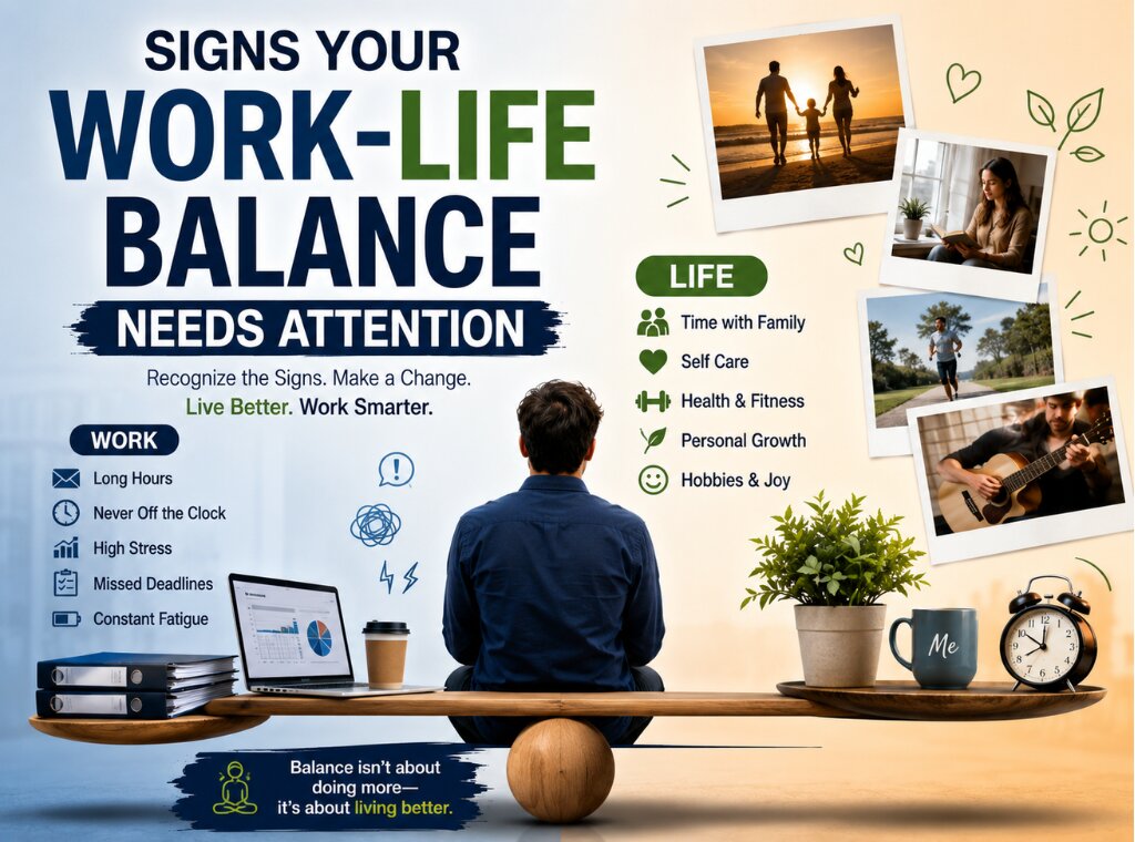 Signs of work-life balance imbalance main