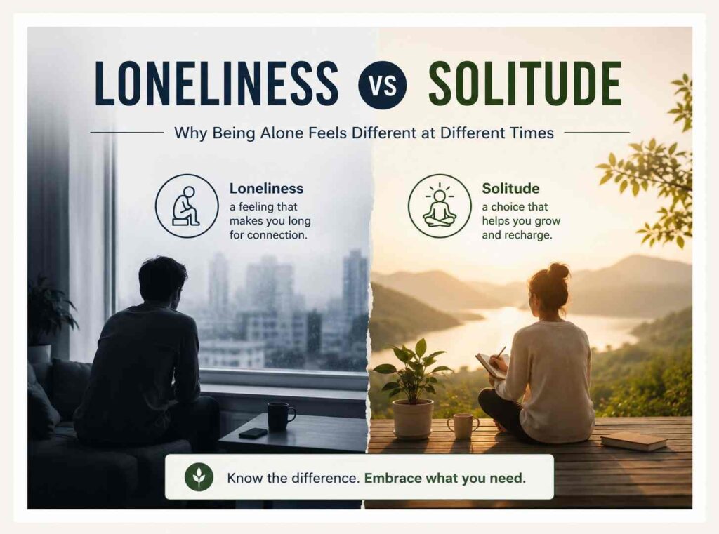 Loneliness vs Solitud-main